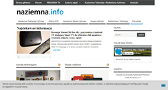 Desktop Screenshot of naziemna.info