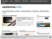 Tablet Screenshot of naziemna.info